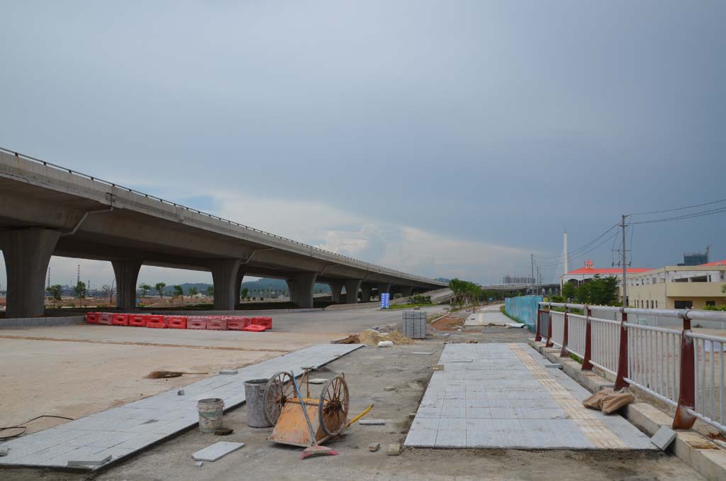 广州南沙自贸区明珠湾区起步区灵山岛尖工程